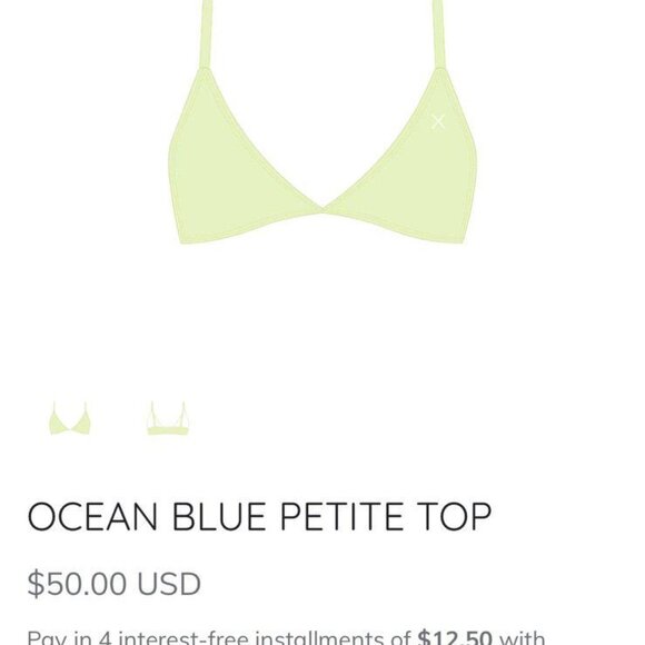 Boutine la bikini top size small - Picture 3 of 4